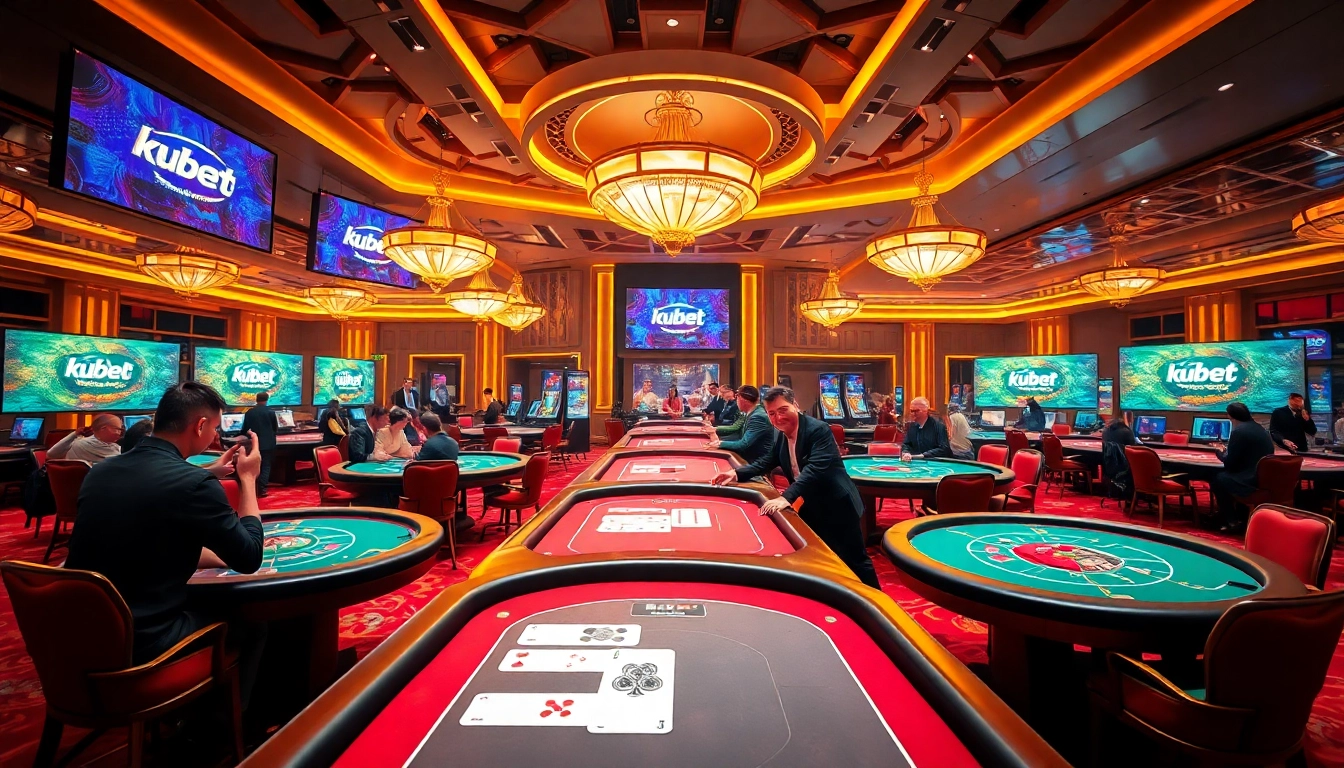 Experience the excitement of kubet vn with players enjoying top-notch casino games.