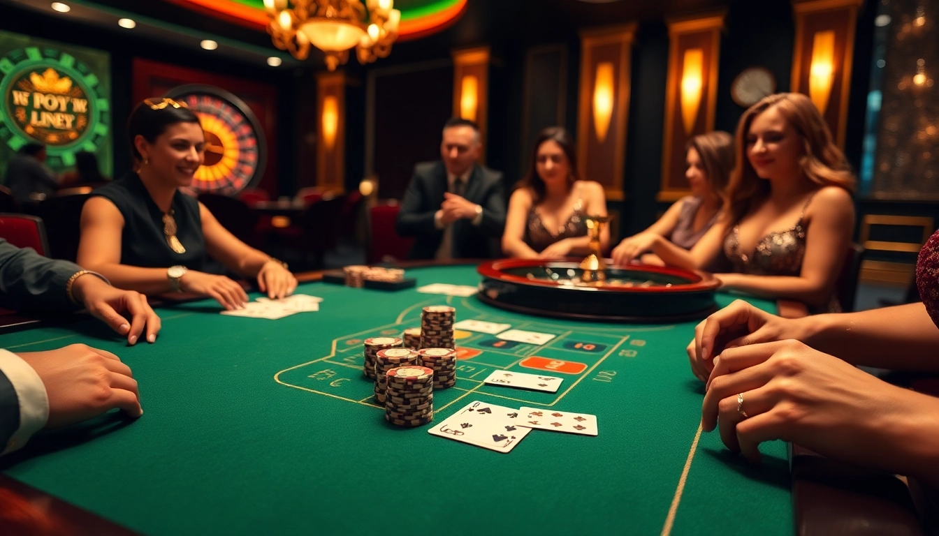 Players engage in thrilling blackjack action, reminiscent of intimate chats like sexchat ai in gaming strategy.